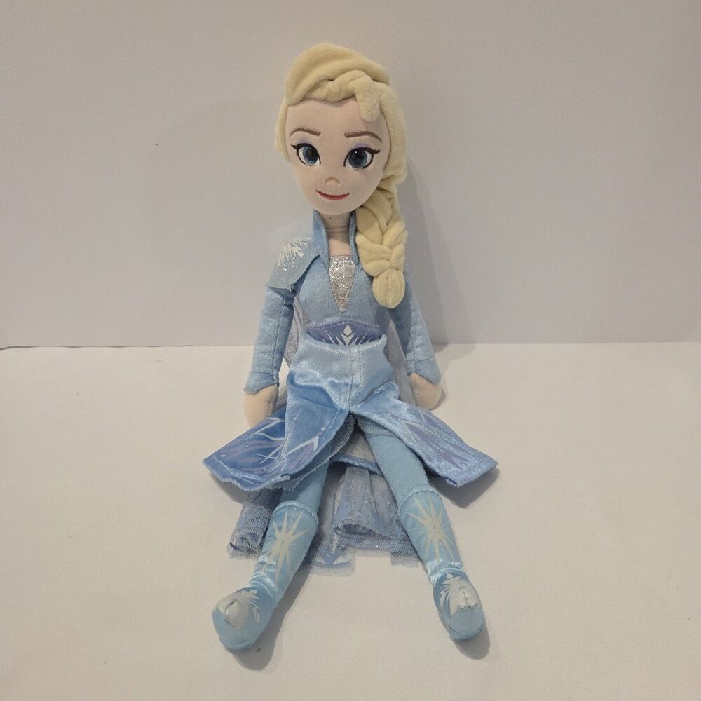 Ty Disney Frozen Elsa Plush Doll 16” Stuffed Toy 2024